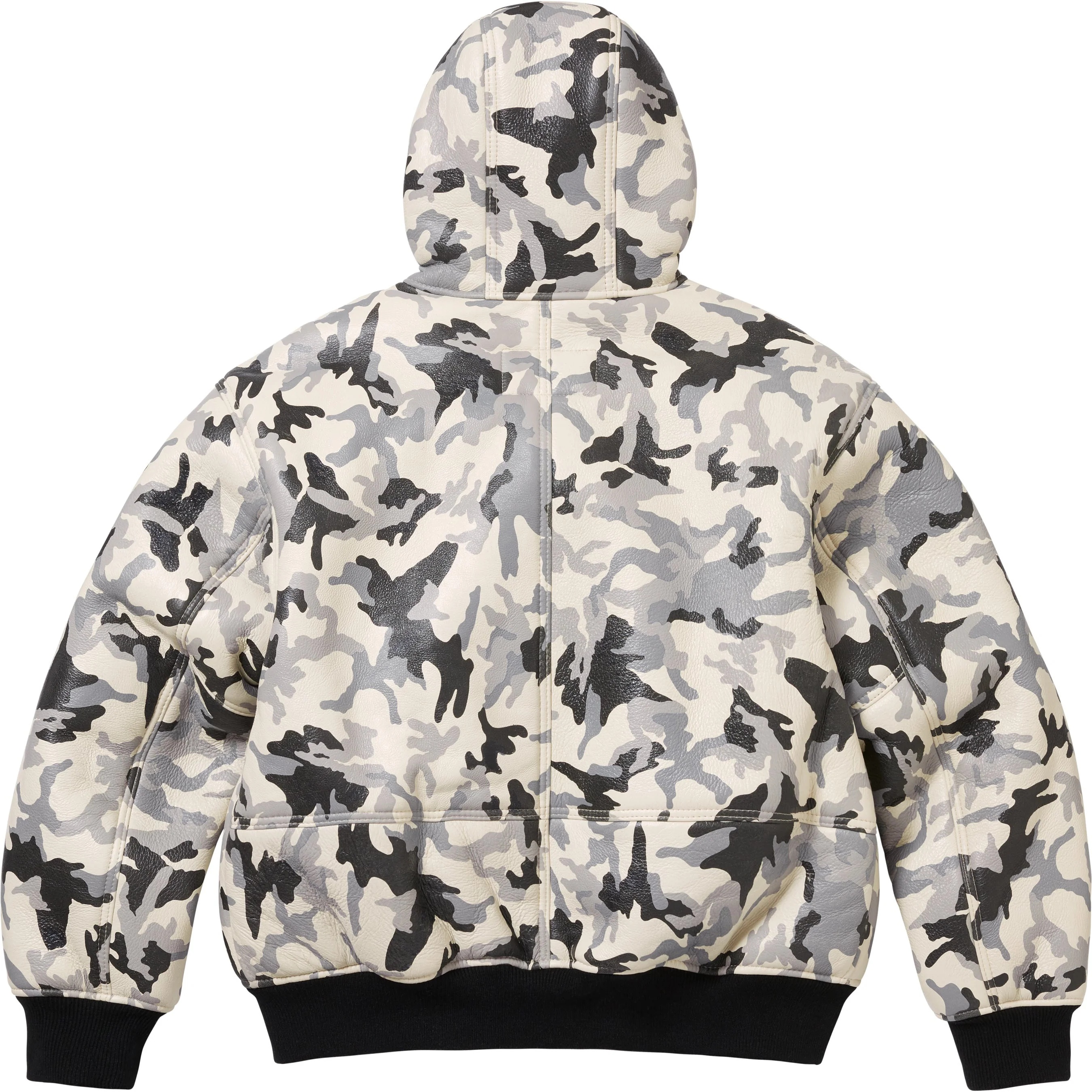 Supreme®/Schott® Shearling Hooded Work Jacket view 9